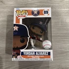 Funko Pop! Yordan Alvarez #89, Houston, Astros, Orange Jersey, MLB Baseball
