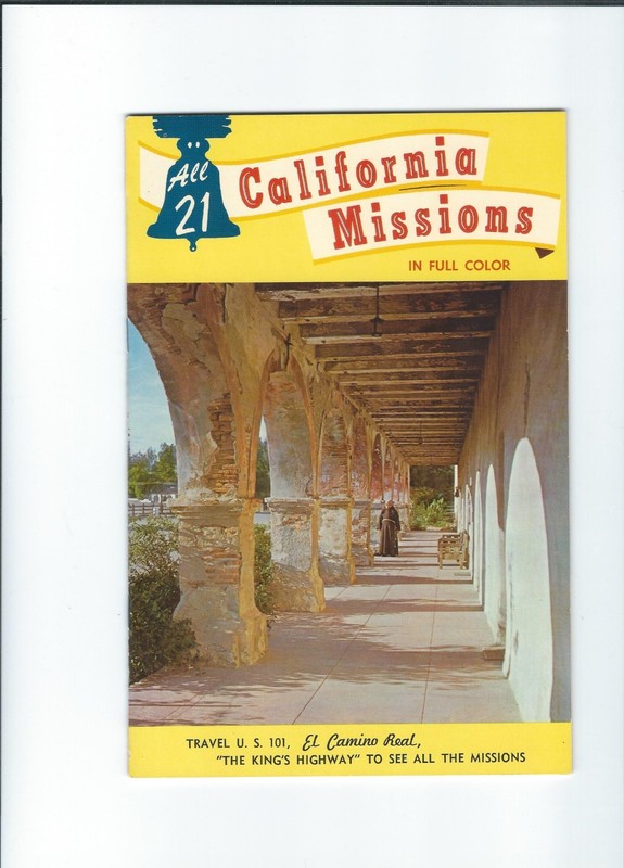 Missions of California Tour Guides Books  and Information