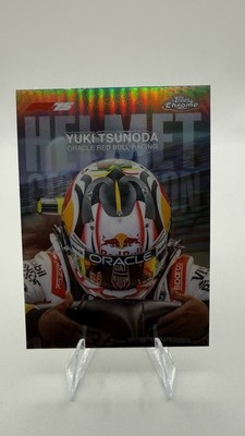 2025 Topps Chrome Formula 1 Yuki Tsunoda Helmet Collection