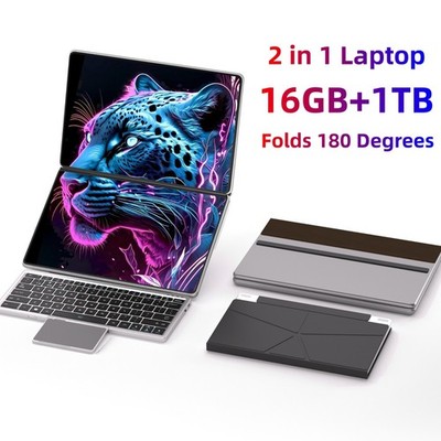 NEU Laptop 28 Zoll 16G DDR4 1TB SSD 14 Zoll 2 in 1 10 Punkte Touchscreen Dual Screen