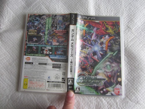 Bandai Namco Gundam Memories -tatakai No Kioku- for PSP Japan IMPORT