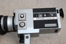Vintage Cosina Model DL-80P Super 8 Film Movie Camera