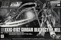 Bandai Hg 1/144 Gundam Deathscythe Hell Model Kit Gundam Wing Japan