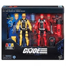 GI Joe Classified DIVER vs COBRA DIVER 6  Figure 2-Pack   169 Yellow & Red
