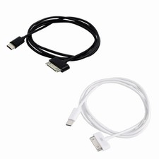 USB Type-C to 30-Pin Charging Cable for Phone 3G 3GS, 4 4S and Pad 1 Pad 2 39 in