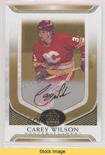 2020-21 Upper Deck SP Signature Edition Legends Gold Carey Wilson #123 READ 04vd