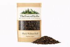 Black Walnut Hull - Juglans nigra/ Organic Herbs/ Crushed Hull/ Dried