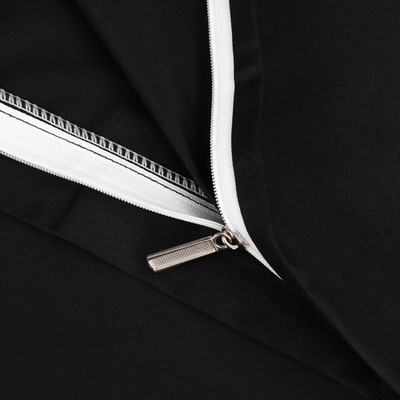 Lot de 2 taies d'oreiller en coton égyptien avec une densité de tissage de 230 fils | BLEU NUIT SOMBRE | Taies d'oreiller | M&S CH