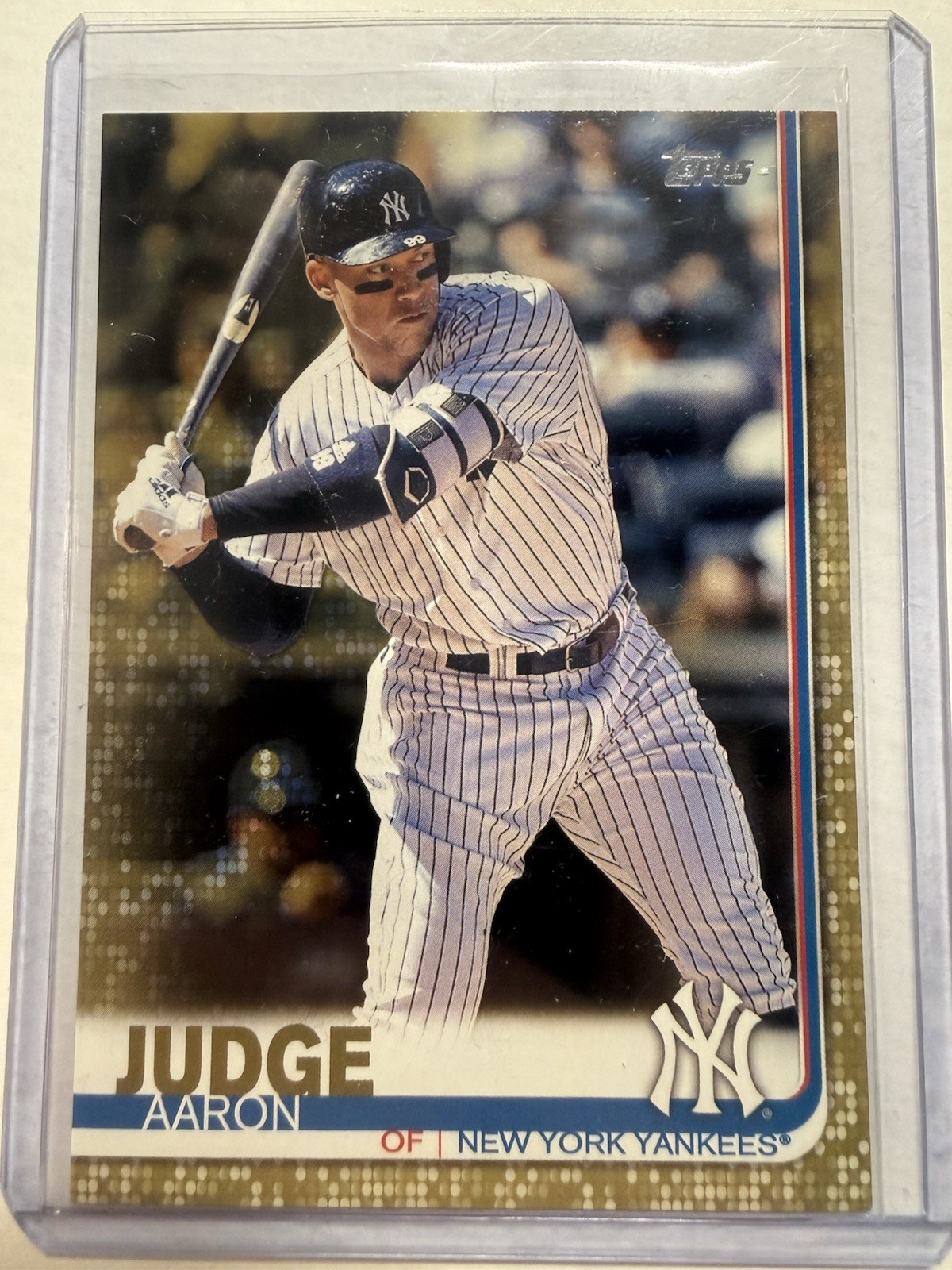 2019 Topps Aaron Judge #150 Gold Serial Numbered /2019 Yankees ⚾️
