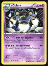 Pokemon Golurk Holo Plasma Blast 46/101 MP