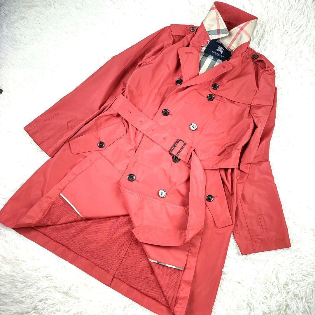 Burberry Nova Check Trench Coat Water Repellent Style m2_0806
