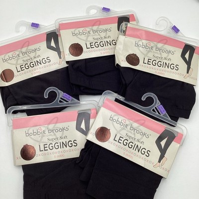 Leggings NWT - Bobbie Brooks For Girls Super Soft Leggings Size (6/6X) Lot of 5