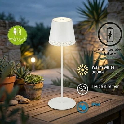 Akku-Leuchte Briloner LED Weiß Dimmbar Akku-Lampe - Bild 1 von 4