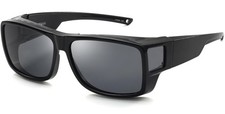 Fit Over Glasses Sunglasses Polarized Wrap Around Sunglasses with Side Window...