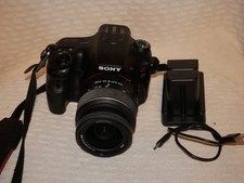 Imagen de Sony Alpha a65 SLT-A65V 24.3 MP Digital Camera +18-55mm f/3.5-5.6 Lens 3 Battery