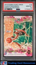 2019-20 Panini Court Kings #19 Giannis Antetokounmpo Points in the Paint PSA 10