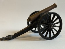 Vtg Mini Cast Iron Brass Cannon Replica Stones River Battlefield C 1/1 Mf Co