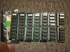 7 x EDO RAM Single Sided Desktop Memory 72 Pin SODIM