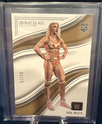 Sol Ruca #39 2023 Panini Immaculate WWE card