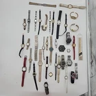Lot Of 30 Watch/bands For Parts  Vintage to Now Hamilton Timex And Others.