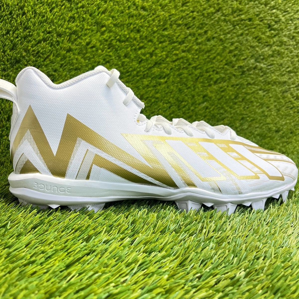 ADIDAS FOOTBALL CLEATS MEN\'S SIZE-9 USED CONDITION adidas 9.5 US Football Shoes & Cleats for Men for sale | eBay main image 3