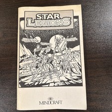 Star Legions 1992 By Supernova Creations Manual ONLY Retro