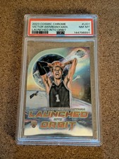 2023 Topps Cosmic Chrome Launched Into Orbit #LIO1 Victor Wembanyama PSA 8