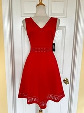 GUESS red sleeveless dress size 4