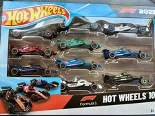 Hot Wheels Formula 1 2025 Racing Team 10-Pack New Ferrari F1 2025/2026 IN HAND