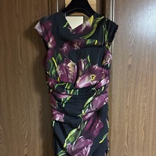 Dolce & Gabbana Off-Shoulder Tulip Dress L 22K Yen Made in USA