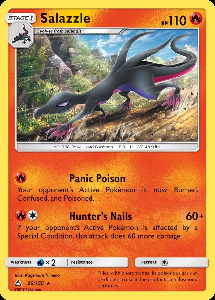 Pokemon Salazzle (26/189) Ultra Prism LP