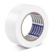 Duct Tape White Heavy Duty - 1.88 in 35 Yds Waterproof No Residue Strong Adhe...