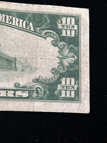 1929 $10 Citizens National Bank LEWISTOWN Pennsylvania National Currency CH#5289 - Picture 11 of 11