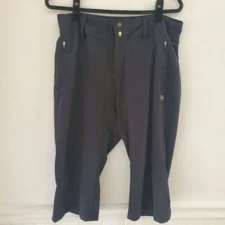 NISHIKI Trail Capris Black Padded Cycling Pants Women's 10