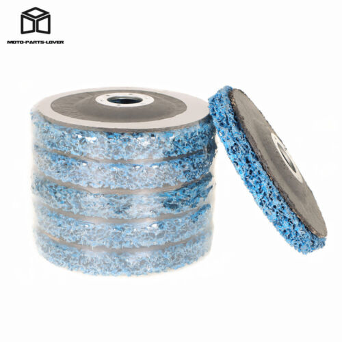 10 Pack 4.5Inch For Angle Grinder Poly Strip Disc Wheel Paint Rust Removal Clean - Picture 4 of 16