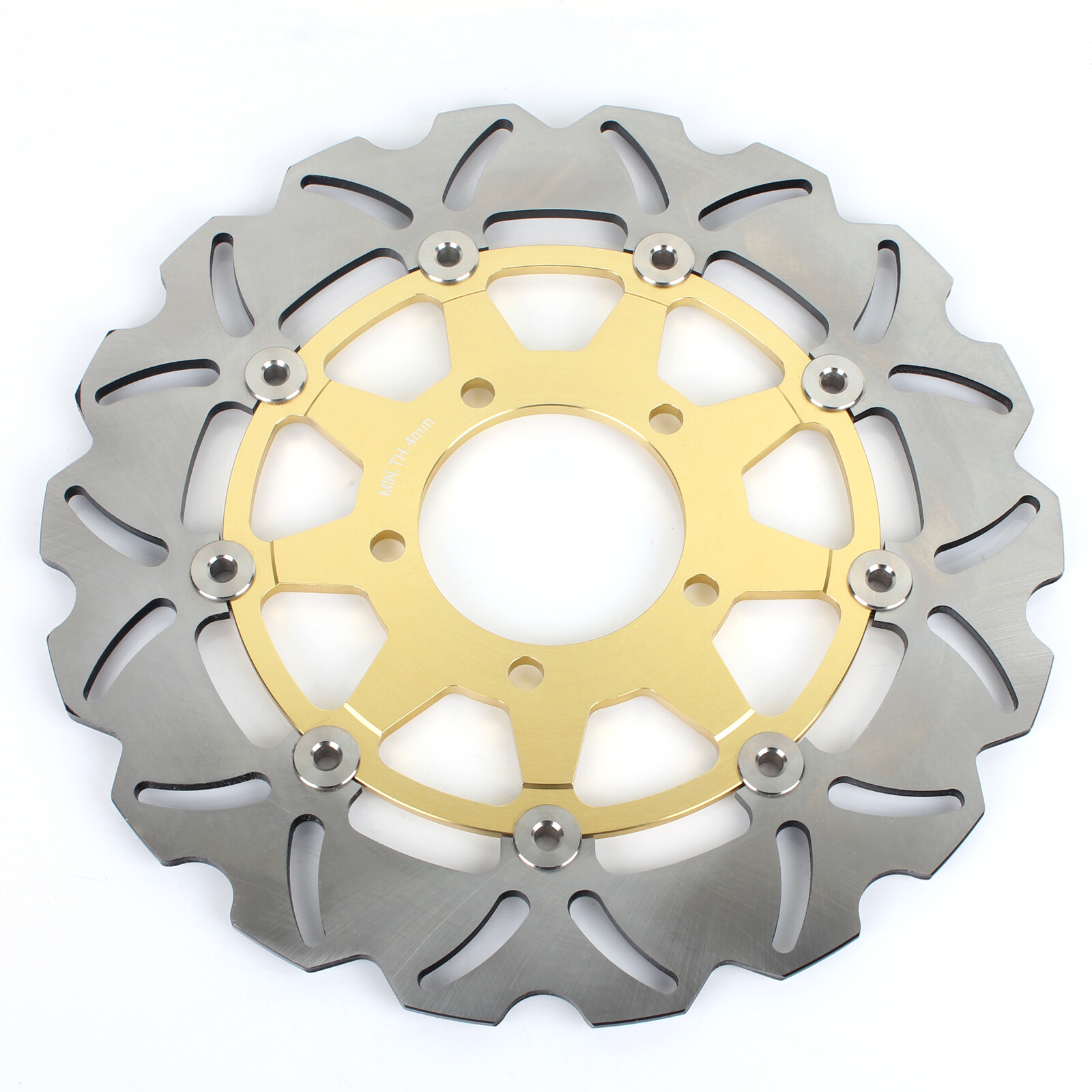Front Brake Disc Rotors Pads For Kawasaki Concours 14 ZG1400 ZX14R