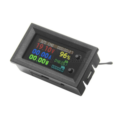 DC7~200V 20A Coulomb Meter 9 in1 Digital Voltage Current Power Energy Tester
