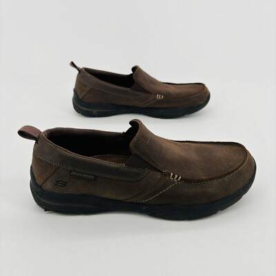 Men 9 Skechers Harper Forde Relaxed Fit Slip On Loafers  display picture 3