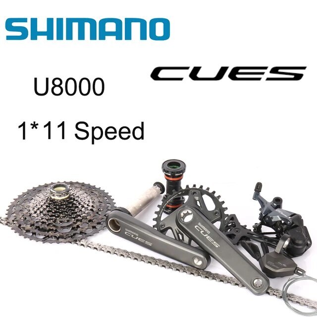 パーツ Shimano CUES FC-U8000-1 42T/170mm Amazon.com : SHIMANO CUES FC-U8000-1 Crankset - 170mm, 9/10/11