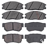 Set BeläGe Schuhe BremsbeläGe Vorne Und Hinten FüR Hyundai Trajet (Fo)