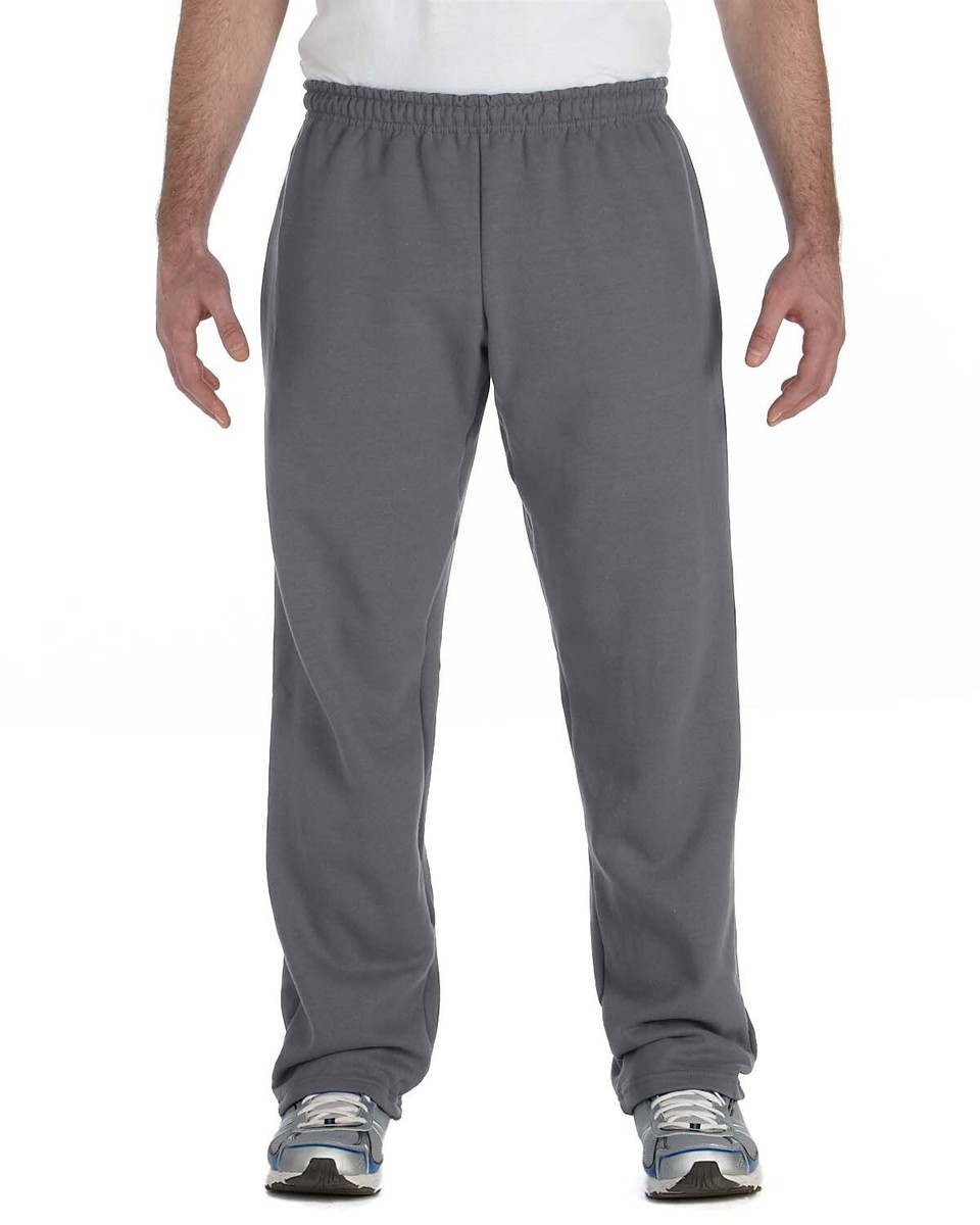 Gildan G184 Adult Heavy Blend Covered Elastic Waistband Open