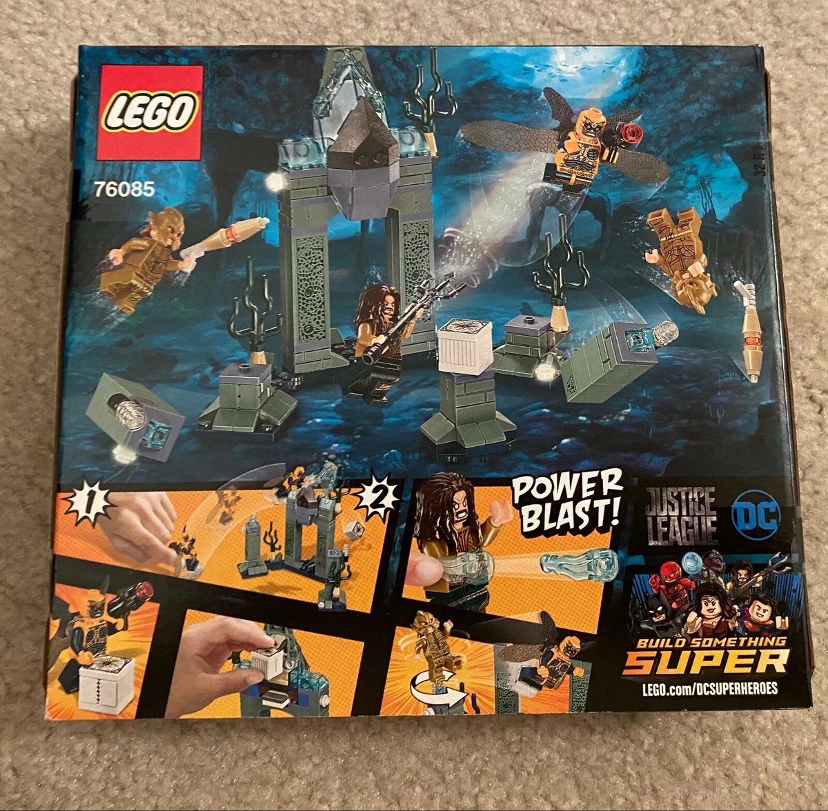 Aquaman set on sale lego