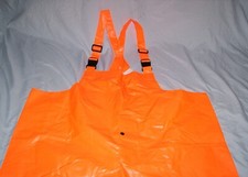 nasco arcbasic 200 series 2XL overalls bib flame resistant orange reflective leg