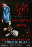 Korn - Insane, Stuttgart 2017 | Konzertplakat | Poster