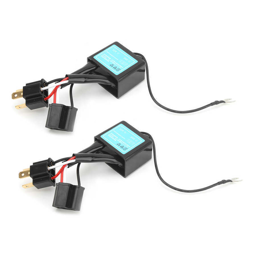 H4 LED Positive Negative Switch Harness Adapter Reversed Polarity ...