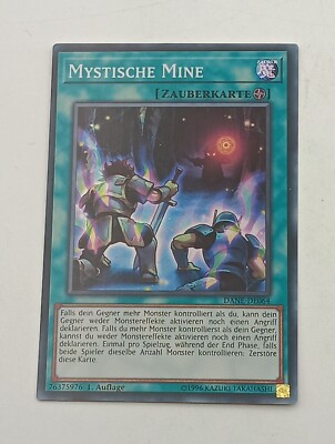 Yu-Gi-Oh Einzelkarte Mystische Mine bespielt