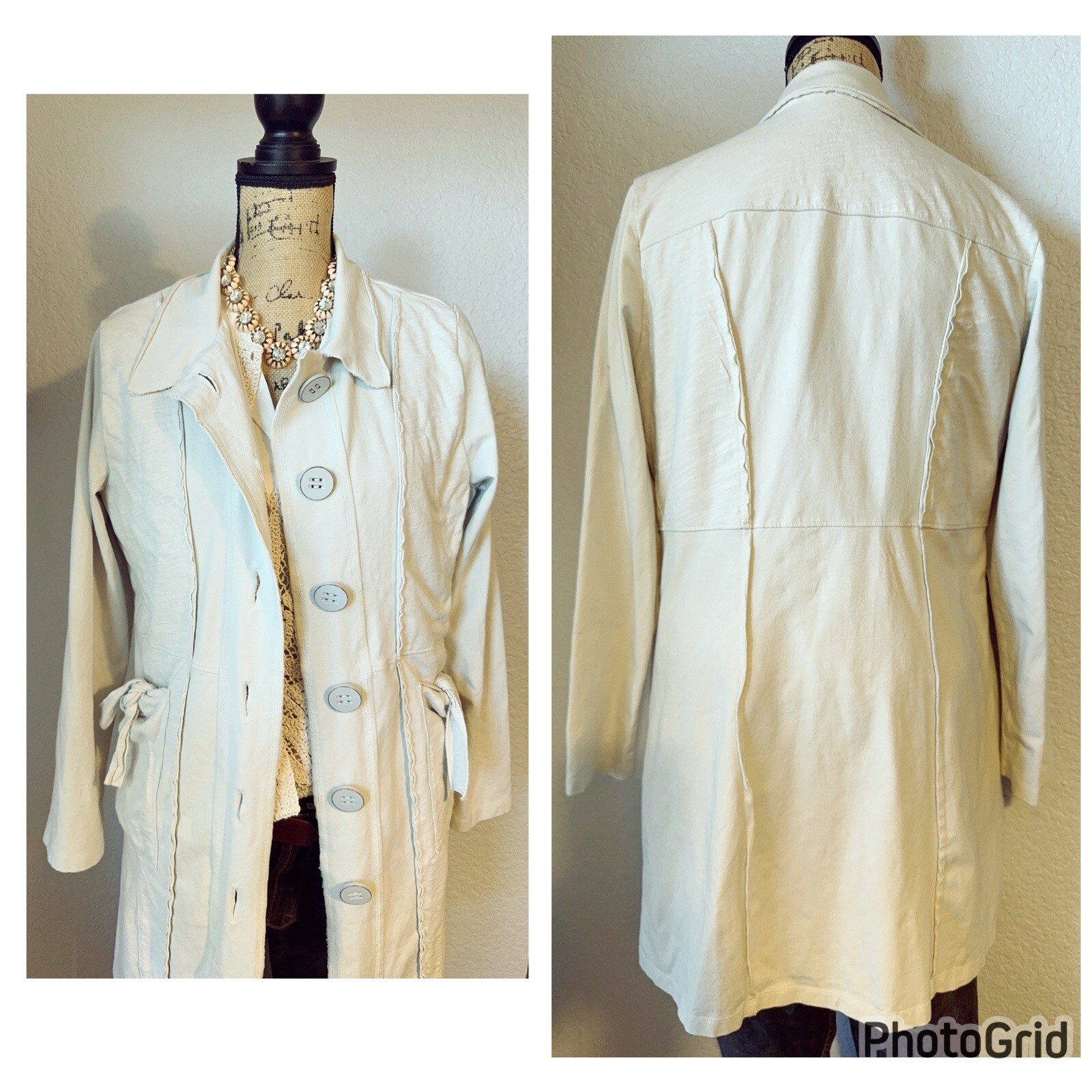 Soft Surroundings Soft Trench M - image 2