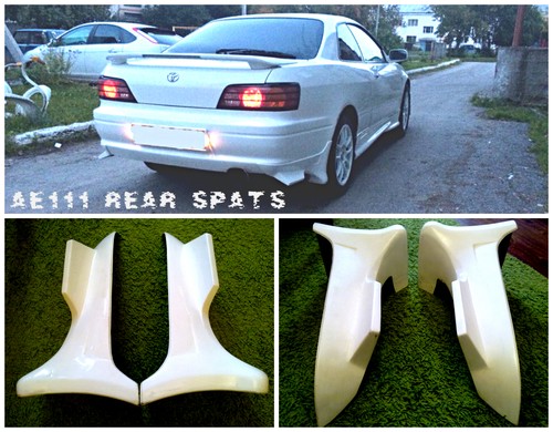 Rear spats for Levin / Trueno AE111, BZR, BZG, BZV, XZ, FZ (1995-2000) - Picture 3 of 10
