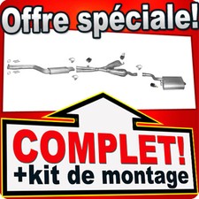 Echappement pour BMW 5 (E39) 520 525 530 Berline 2000-2003