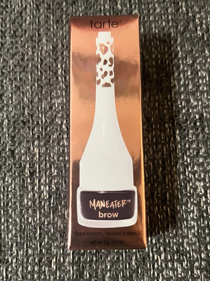 Mousse de cejas Tarte Maneater en negro marrón tamaño completo nueva en caja Foto 2 de 4